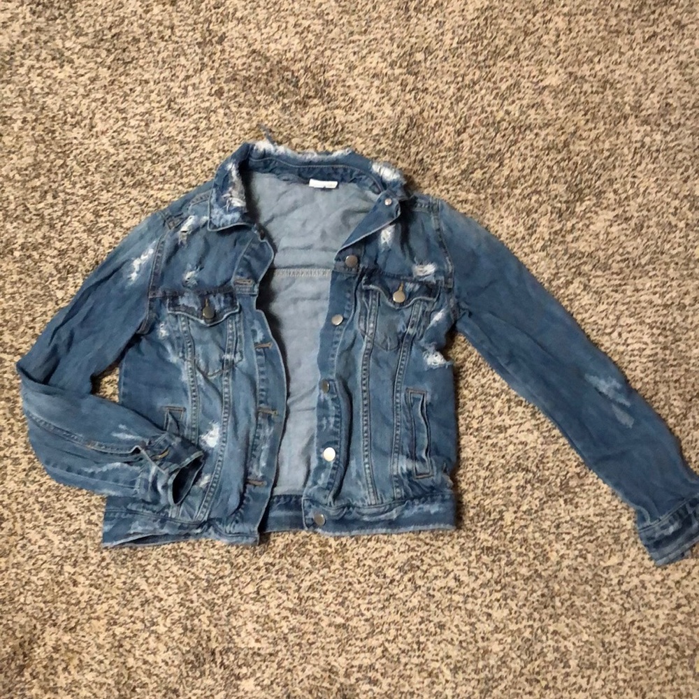 BP distressed jean jacket